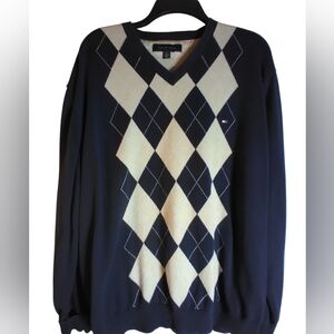 Tommy Hilfiger  Cotton Sweater Size XL Preppy School Old Money